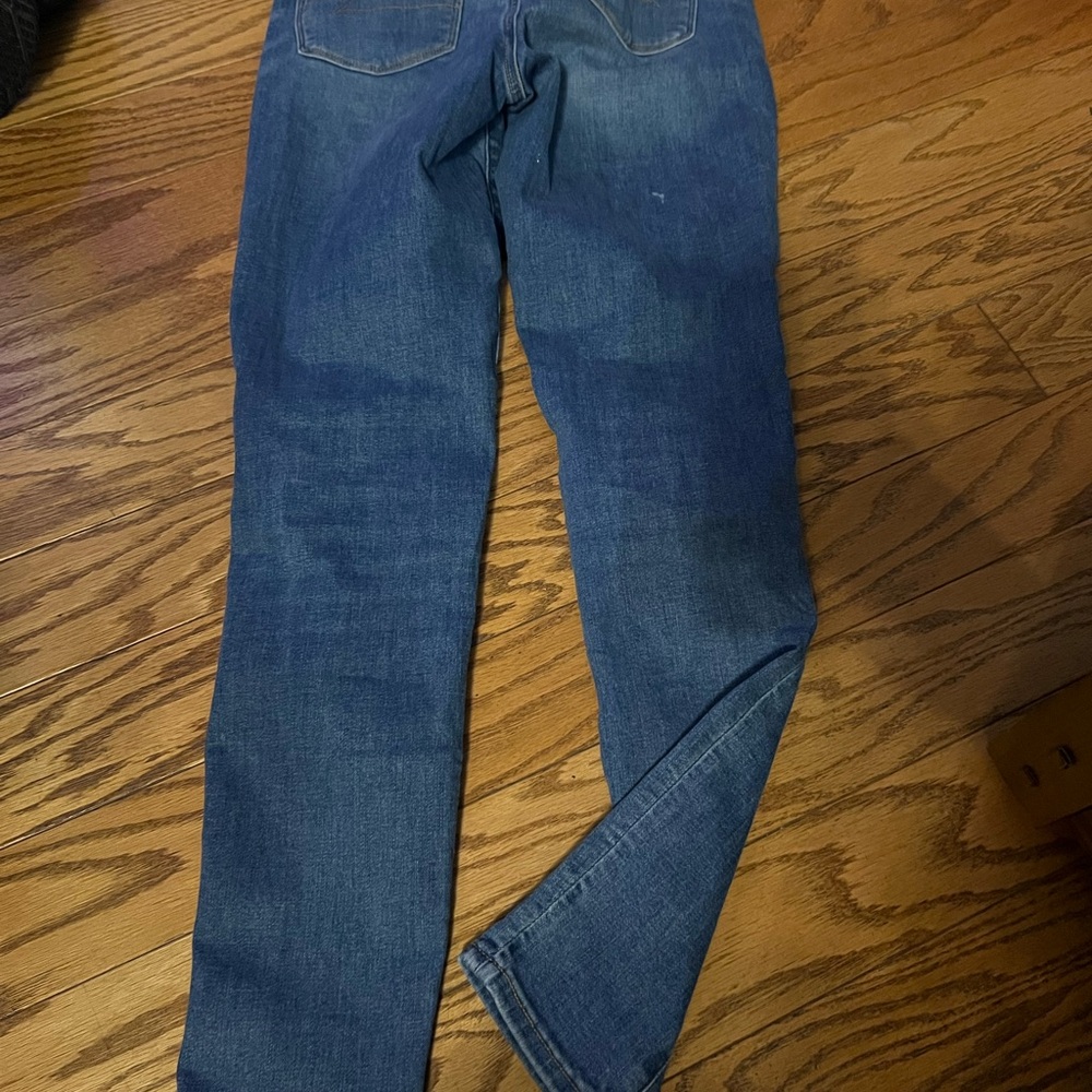American Eagle Outfitters Dark Blue Skinny Jeans